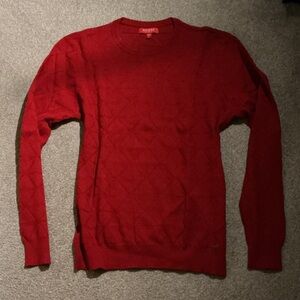 ⭕️Guess Men's Red Crewneck Sweater